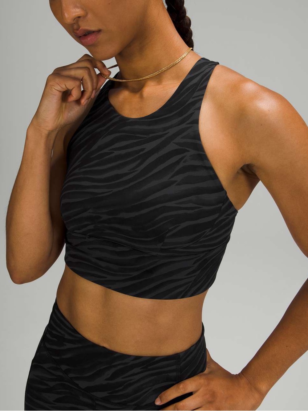 Lululemon Wunder Train Long-Line Bra Medium Support
Le Tigre Camo Deep Coal